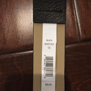 Madden Girl Accessories - Madden Girl Black Belt Madden Girl Accessories - Madden Girl Black Belt
